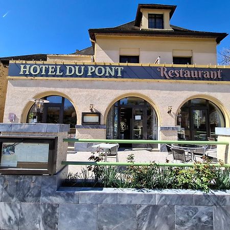 Hotel Du Pont Et Restaurant A Grolejac Bagian luar foto